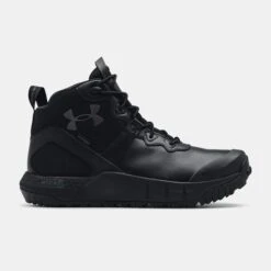 Under Armour UA Micro G Valsetz Mid Leather WP Tactical Boots