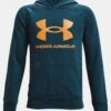 Under Armour UA Rival Fleece Big Logo Hoodie - For Kids