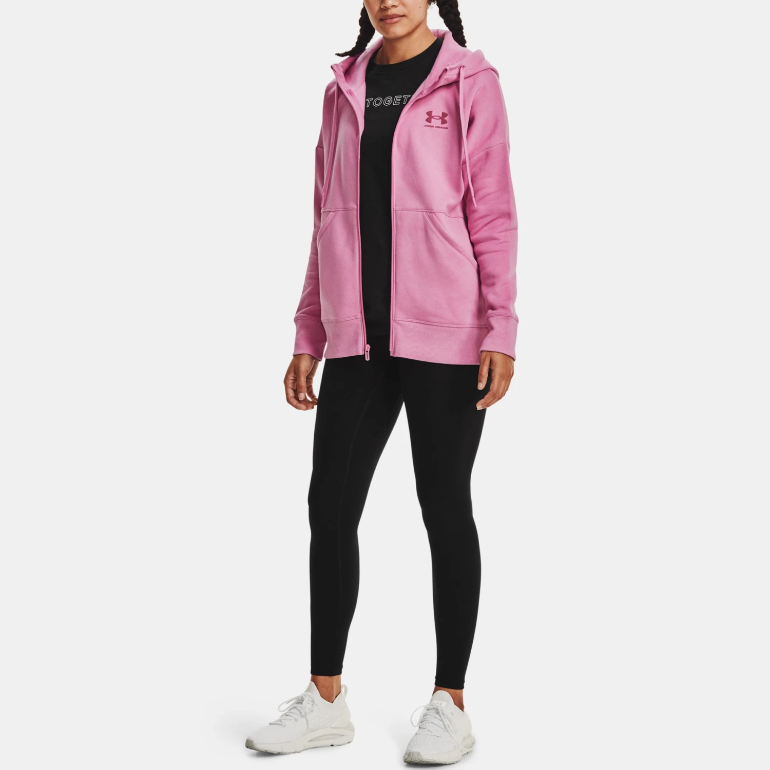 Under Armour UA Rival Fleece Full Zip Hoodie 6 Under Armour UA Rival Fleece Full Zip Hoodie - Image 6