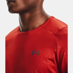 Under Armour UA RUSH 2.0 HeatGear Emboss Short Sleeve -Sports Fashion under armourua rush 20 heatgear emboss short sleeve 20210811132139