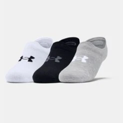Under Armour Unisex UA Ultra Lo - 3-Pack Socks 1784